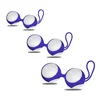Image de Boules de Geisha Ben Wa en Verre Blanc