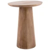 Image de Table d'appoint bois de manguier Leitmotiv Force 35,5x45 cm