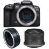 Image de CANON EOS R10 + RF-S 18-45mm f/4.5-6.3 IS STM Garanti 3 ans + Bague EF-EOS R