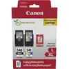 Image de Cartouches d'encre d'origine Canon PG-540L + CL-541XL, lot de 2 unités
