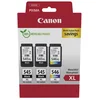 Image de Cartouche d'encre XL originale Canon PG-545XL + CL-546XL (2 noires 15 ml, 1 tricolore 13 ml) Multipack