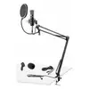 Image de Microphone Vonyx CMS 400 filaire avec filtre antipop et support réglable