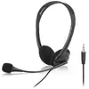 Image de Auriculares ACT AC9330 avec câble 2 m pour bureau, supra-aural noir