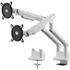 Image de One For All DM7220 Support Moniteur Double Bureau 13 à 35" VESA 75x75 à 100x100 Max 10Kg