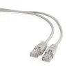 Image de Câble réseau Gembird Cat5e 2m RJ-45 UTP contacts dorés beige