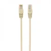 Image de Cable réseau Gembird PP12-0.5M Cat5e 0,5 m UTP RJ-45 Beige