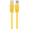Image de Gembird PP12-1M/Y câble de réseau Jaune Cat5e U/UTP (UTP)