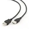 Image de Gembird Câble USB 2.0 AM/AF Rallonge Mâle/Femelle 1,8 m Noir