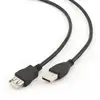 Image de Gembird Câble USB 2.0 AM/AF Rallonge Mâle/Femelle 3m Noir