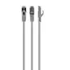 Image de Câble réseau Gembird PP6-0.25M Cat6 FTP 25 cm gris connecteurs or