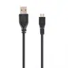 Image de Câble Gembird USB 2.0 vers Micro USB Mâle/Mâle 30 cm Noir