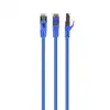 Image de Câble réseau Gembird Cat 6 RJ-45 UTP 2m bleu connecteurs moulés