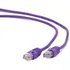 Image de Gembird RJ45/RJ45 Cat5e 1m câble de réseau Violet U/UTP (UTP)