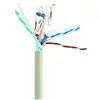 Image de Câble réseau Gembird CAT6 FTP 100 m blindé conducteur solide gris