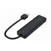 Image de Hub Gembird 4 ports USB 3.2 Gen 1 5000 Mbit/s modèle UHB-U3P4P-02 Noir