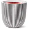 Image de Jardinière Capi Groove NL Sphérique 43x41 cm Polyéthylène Recyclé 47L