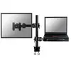 Image de NewStar Support Double pour Moniteur/Ordinateur Portable 10"/27" 100x100 Max 10Kg