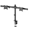 Image de NewStar Soporte para 2 Monitores 10"/27" VESA 100x100mm 10Kg Negro