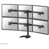 Image de Soporte monitor Neomounts FPMA-D700DD6 para 6 pantallas 10-27" ajuste altura negro