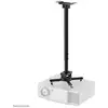 Image de Neomounts CL25-550BL1 Support Projecteur Plafond Ajustable 74,5-114,5 cm Max 35Kg
