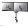 Image de Brazo monitor Neomounts DS60-425BL2 doble 17-27" ajuste altura y gestión cables