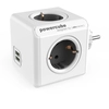 Image de Multiprise PowerCube Original USB 4 prises 2 USB-A sans câble compact gris