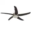 Image de VidaXL Ventilateur de Plafond avec Lumière et Contrôle 75W Marron