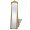 Image de Miroir Vidaxl Style Baroque 160 x 40 cm Doré Bois Verre
