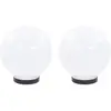 Image de VidaXL Pack de 2 Lampes LED Sphériques E27 20cm