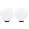 Image de VidaXL Pack de 2 Lampes LED Sphériques E27 30cm