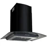 Image de VidaXL Hotte décorative 60 cm D Noir