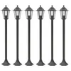 Image de VidaXL Lampe de Jardin E27 110cm Bronze 6 Unités