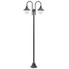 Image de VidaXL Lampe de Jardin 2xE27 220cm Bronze