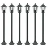 Image de VidaXL Lampe de Jardin E27 110cm Vert Foncé 6 Unités