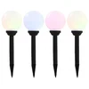 Image de VidaXL Pack de 4 Lampes Solaires LED RVB Sphériques pour Jardin 15cm