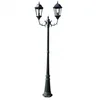 Image de VidaXL Lampe de Jardin 2xE27 230cm Vert Foncé/Noir