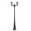 Image de VidaXL Lampe de Jardin 2xE27 215cm Vert Foncé/Noir