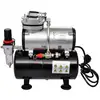 Image de VidaXL Mini Compresseur Aérographe 3L 125W + 3 Pistolets