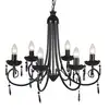 Image de VidaXL Lustre 6xE14 Noir