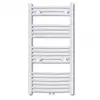 Image de VidaXL Sèche-serviettes chauffant 600x1160mm Blanc
