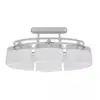 Image de VidaXL Plafonnier Spots Ellipsoïdaux 6xE14 Chrome
