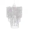 Image de VidaXL Suspension avec Cristaux E27 22,5x30,5cm