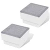 Image de VidaXL Pack de 2 Spots Encastrables avec 16 Lumières LED pour Extérieur