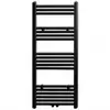 Image de VidaXL Radiateur Sèche-Serviettes Droit 500x1160mm Noir