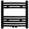 Image de VidaXL Sèche-serviettes chauffant 480x480mm Noir