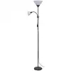 Image de VidaXL Lampadaire E27 Double Ampoule Noire