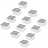 Image de VidaXL Pack de 12 Spots LED Encastrables Extérieurs Blanc Chaud