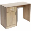 Image de Bureau VidaXL avec tiroir et armoire chêne 100x40x73cm