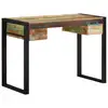 Image de VidaXL Bureau en bois massif recyclé marron