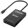 Image de Lecteur de carte Caruba SD + XQD USB-C LED Compact